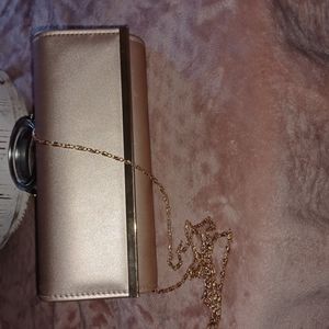 Rose gold purse